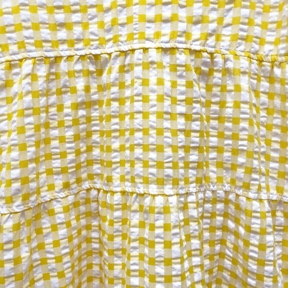 Old Navy Long Fit & Flare Tiered Seersucker All-Day Maxi Dress Women's Size XL - Picture 11 of 12